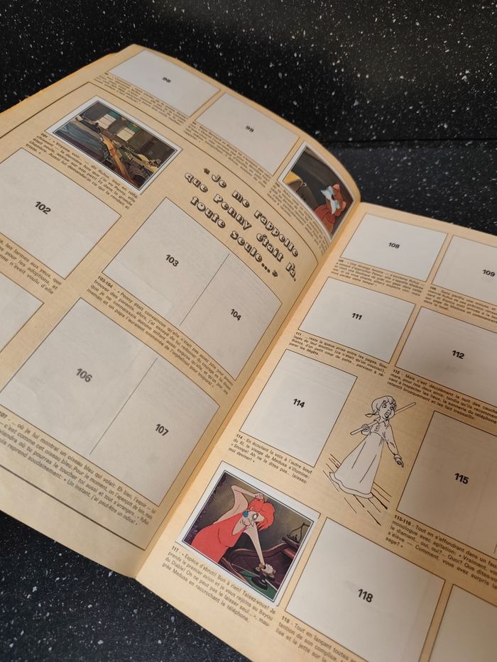 Album panini vintage 1977 Bernard et bianca Disney - photo numéro 3