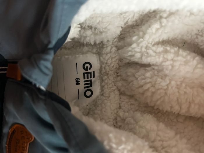 Doudoune sans manche gemo 6 mois - photo numéro 2
