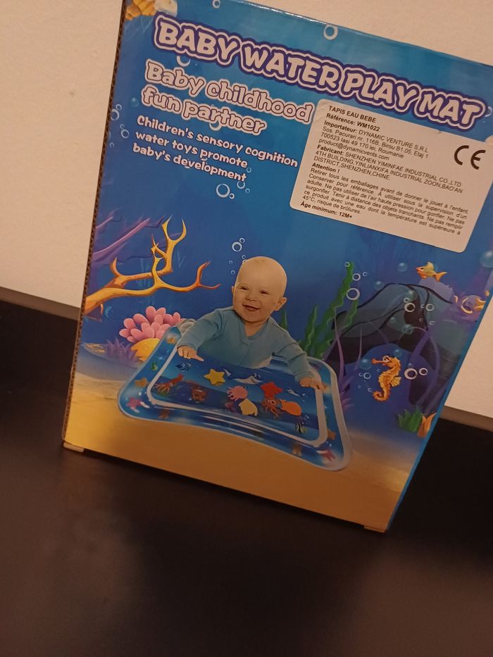 🧸Jouer tapis d'eau pour bébé Dès 12mois + neuf avec étiquette - photo numéro 2