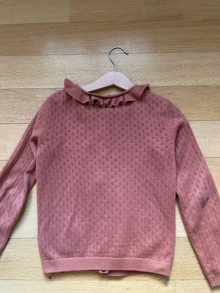 Gilet terracotta C&A 7 ans - photo numéro 3