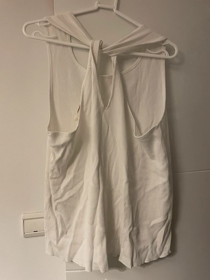 Débardeur Maje blanc - photo numéro 5