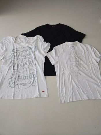 Lot 3 tee shirt homme XL