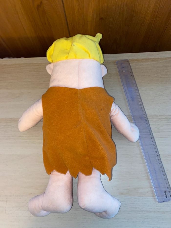 Peluche 1993 Hanna barbera pierrafeu Barney rubble flintstones - photo numéro 3