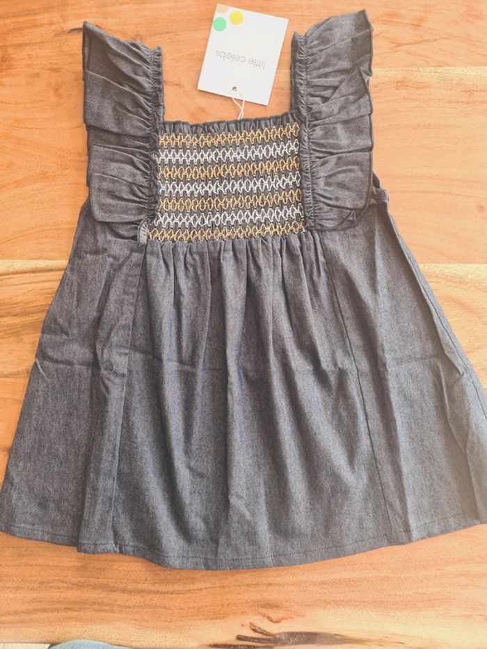 Robe en jean courte Little Celebs 3 ans