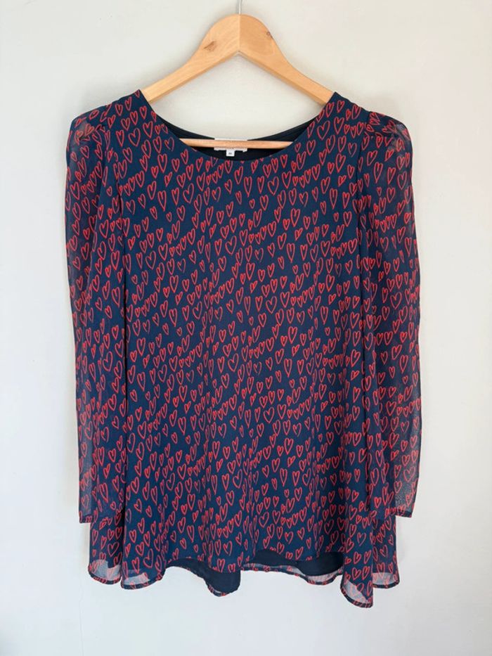 Blouse Claudie Pierlot cœur