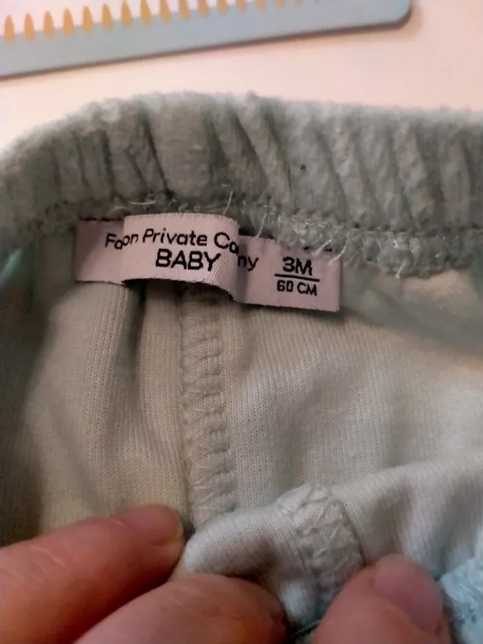 Bas de pyjama bébé Fashion Private Company Taille 3 mois - photo numéro 3