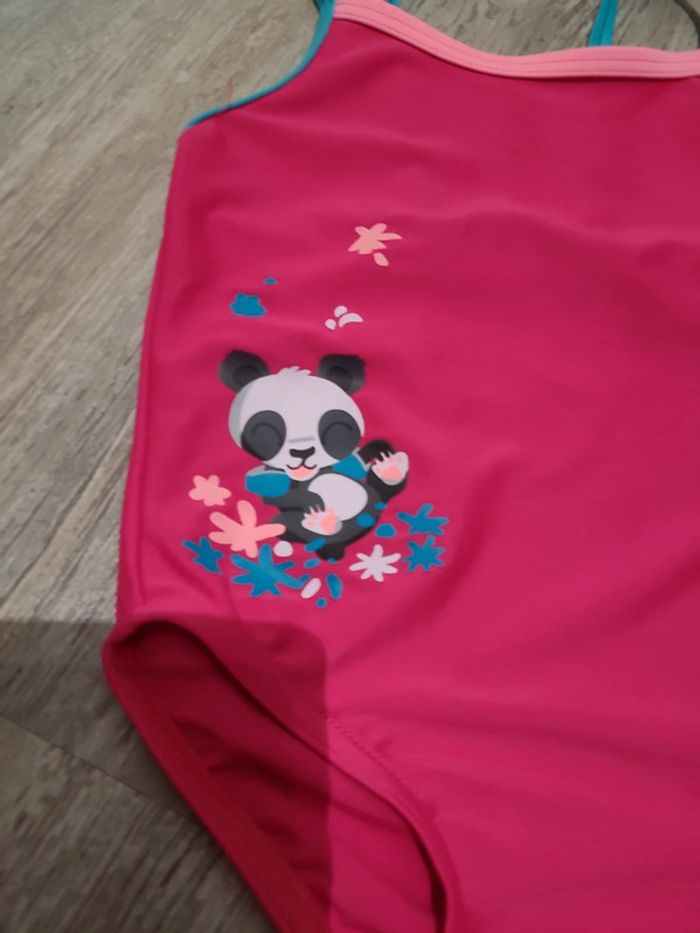 Maillot de bain rose et bleu - photo numéro 2