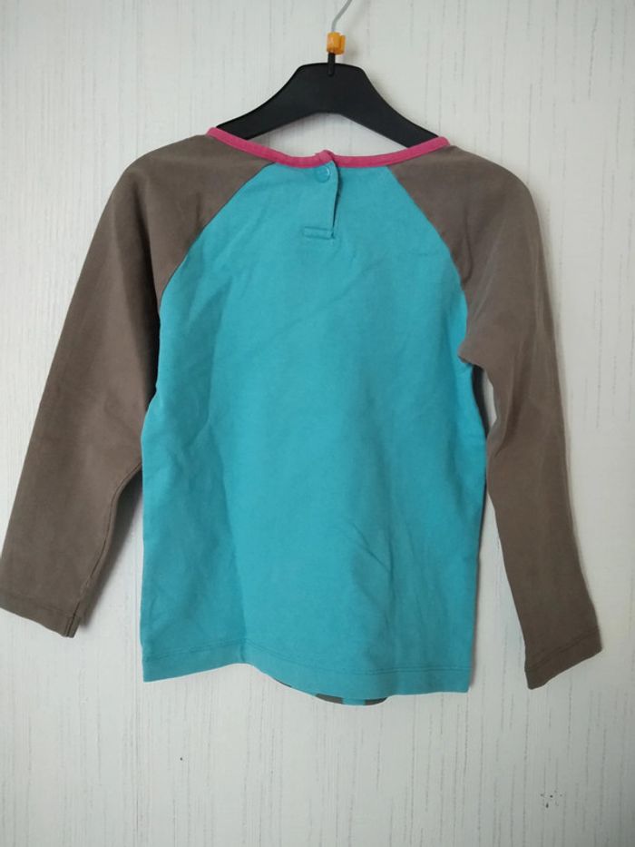 t-shirt manches longues vertbaudet 5 ans - photo numéro 3