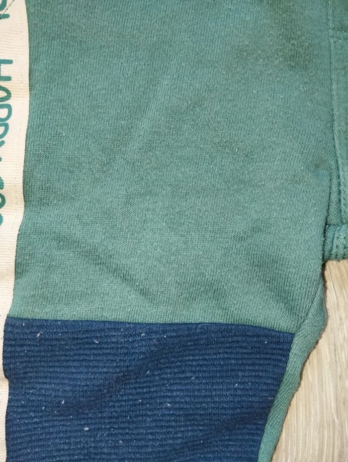 Ensemble jogging mignon 12 mois garçon In Extenso vert - photo numéro 8