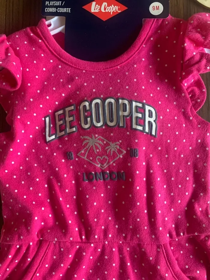 Combinaison été fille rose Lee Cooper - photo numéro 2