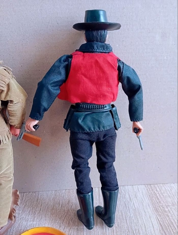 2 figurines Lone Rangers vintage - photo numéro 4