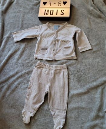 Pyjama 2 pieces Disney 3-6 mois