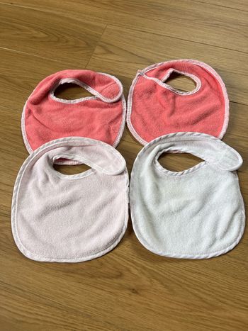 Bavoirs lot de 4 Kiabi