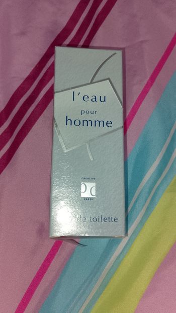 L'eau pour homme neuf