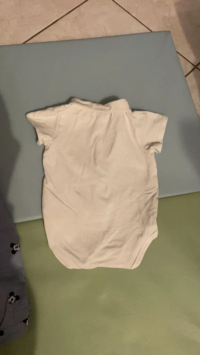 Lot salopette et body polo 9 mois - photo numéro 8