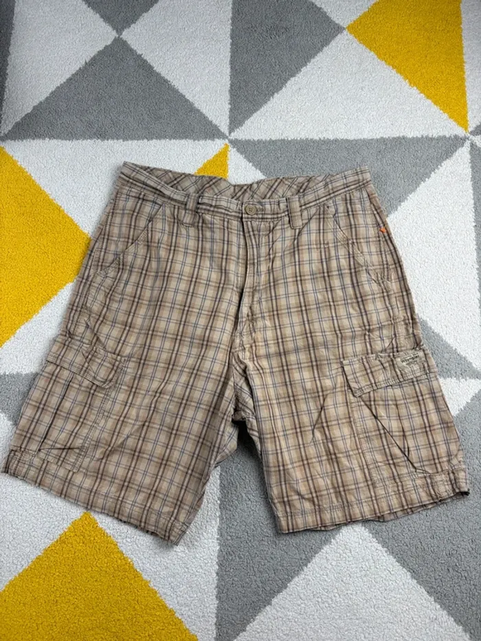Short cargo Wrangler | Beige et marron | Taille W34 - photo numéro 2
