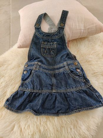 Robe salopette jeans 3 ans