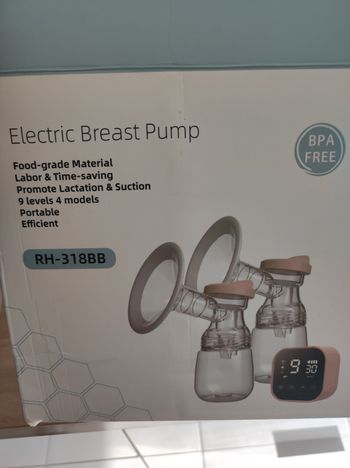 Lot tire lait électrique 