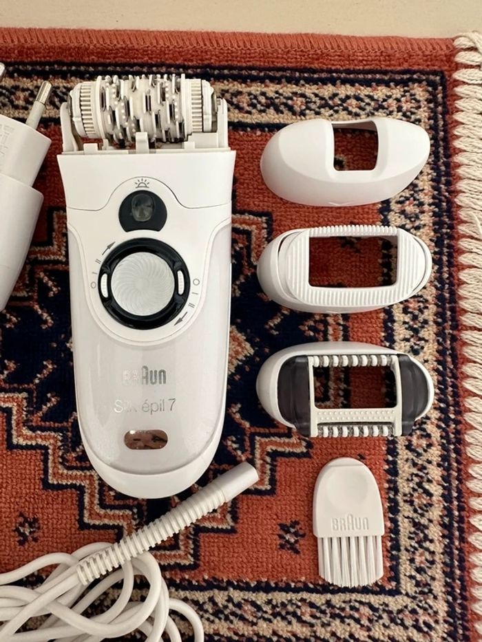 épilateur électrique sans fil étanche et rechargeable Braun Silk Epil wet&dry - photo numéro 2