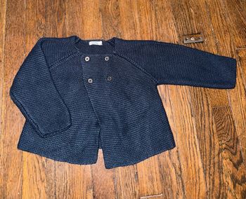 gilet bout'chou 12 mois