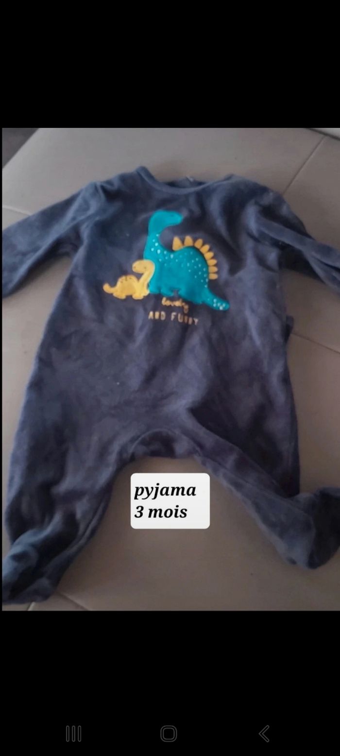 Pyjama 3 mois kiabi