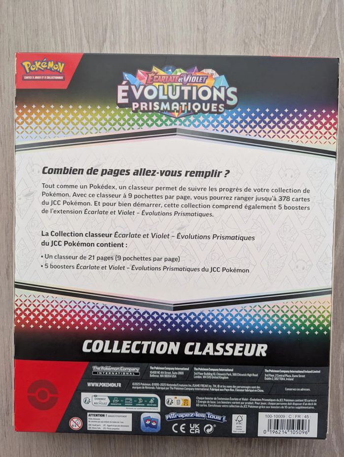 Magnifique coffret Pokémon Évolutions Prismatiques EV8.5 Neuf Scellé FR - photo numéro 2