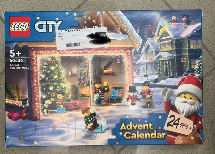 Lego city 60436 le calendrier de l’avent