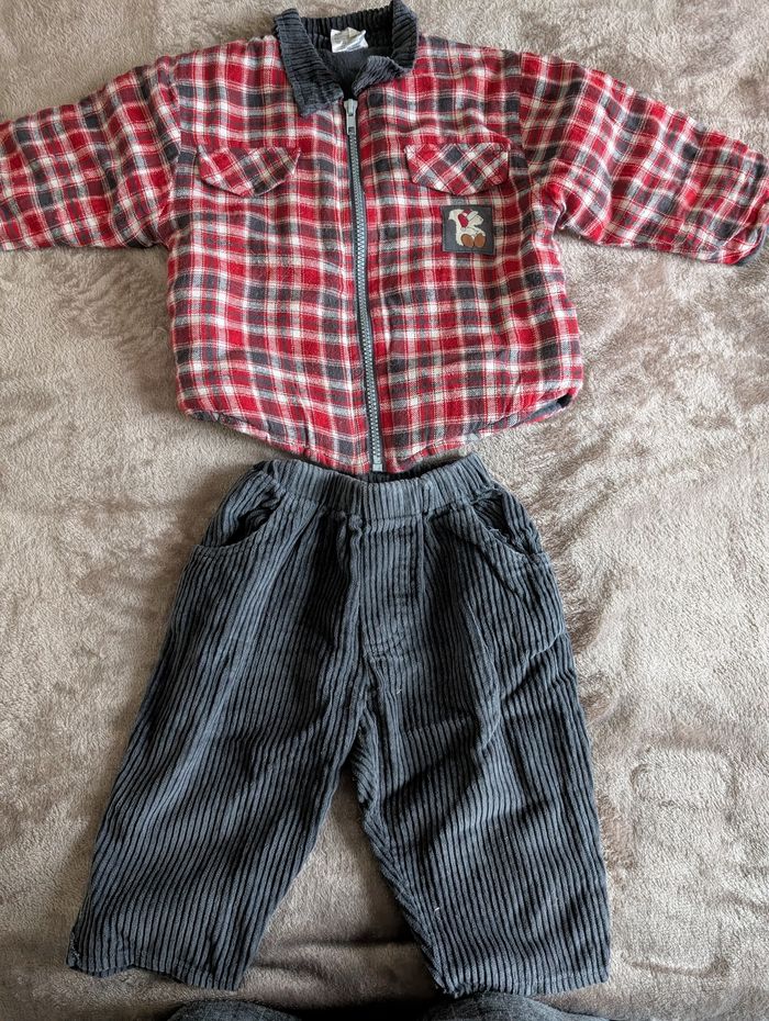 Ensemble hiver 18 mois
