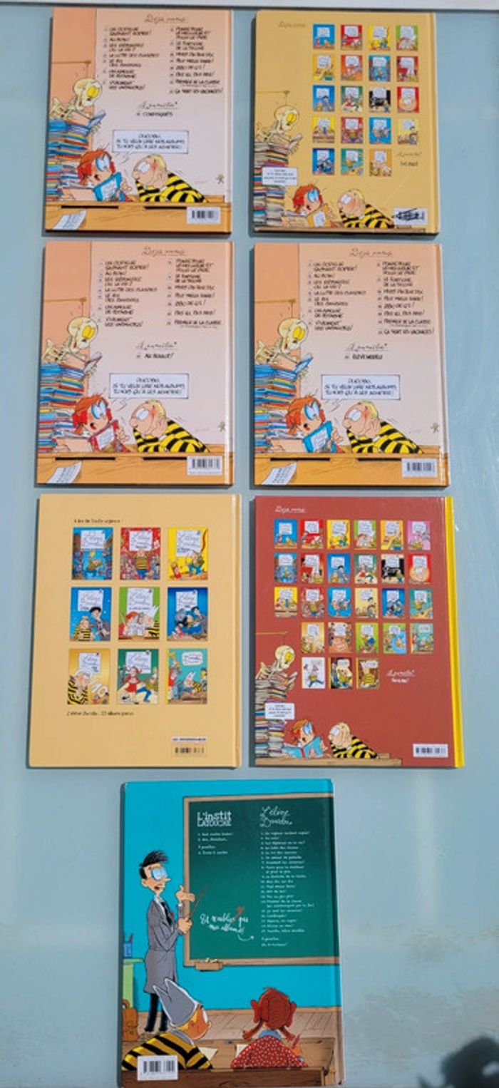 BD Ducobu : Tomes 4, 10, 14, 15, 20 et 26 + 1 instit latouche - photo numéro 3