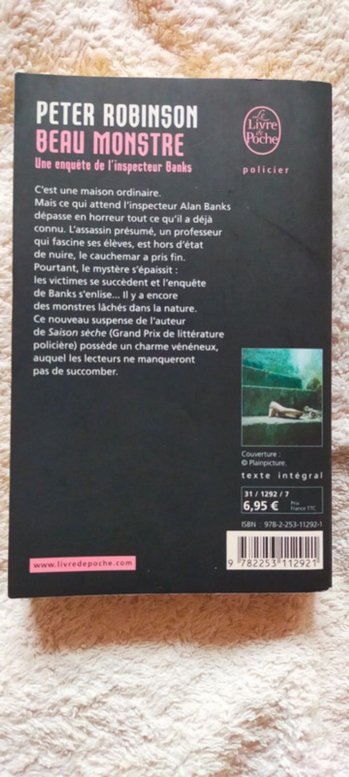 Beau monstre de Peter Robinson - photo numéro 2