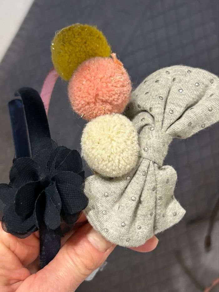 Lot de 7 serres tête petite fille - photo numéro 8