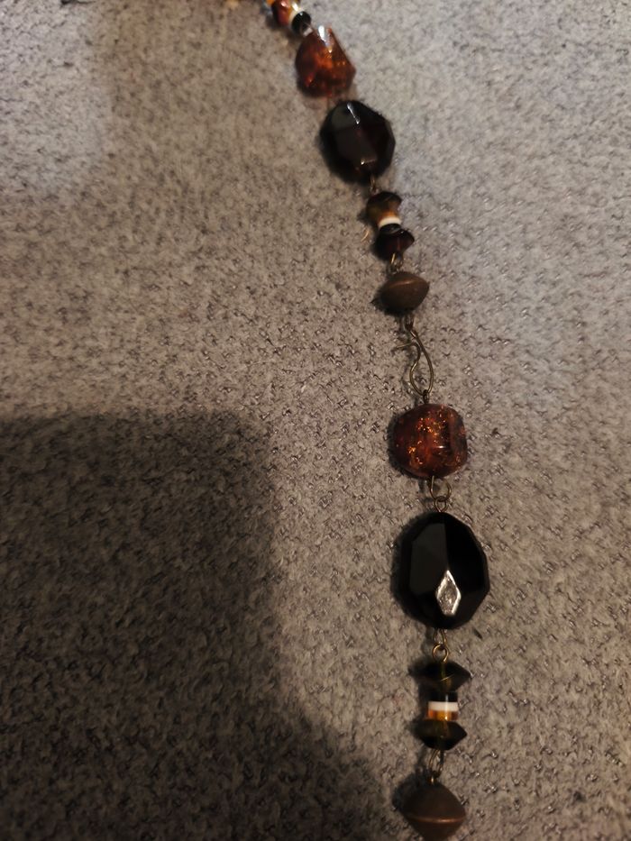 Collier sautoir femme vintage dressing - photo numéro 2