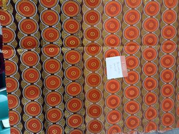 Tissus wax pailleté