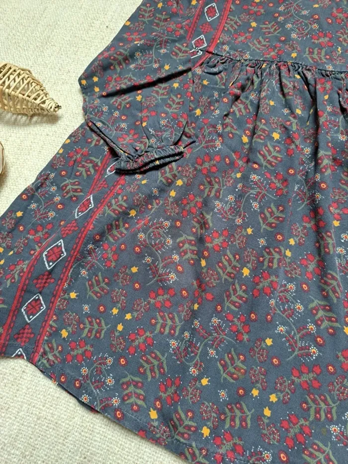 Robe fleurie TAO 2 ans - photo numéro 2