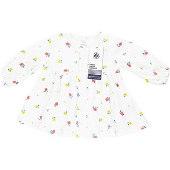 Robe à manches longues 3 mois en coton bio Petit Bateau