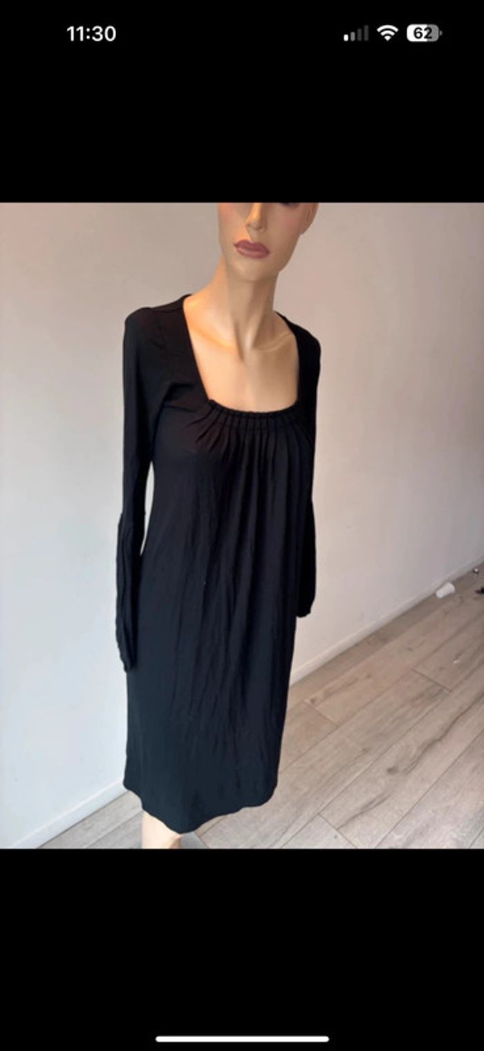 Robe noire MAJE - Taille 1 - photo numéro 5