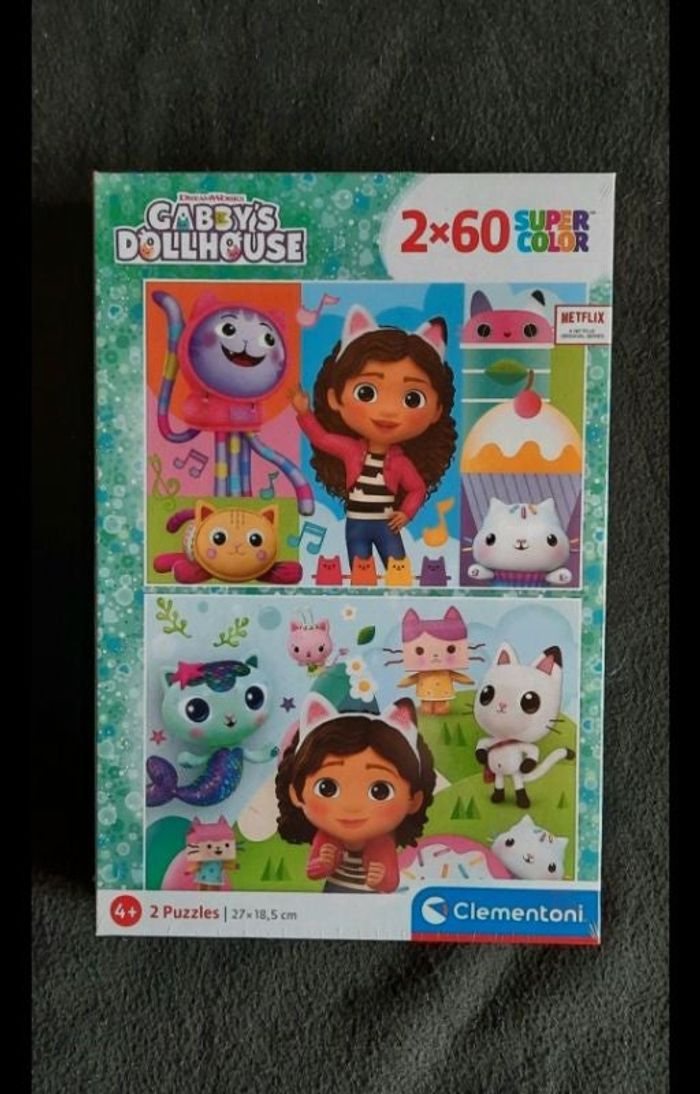 Puzzle gabby et la maison magique