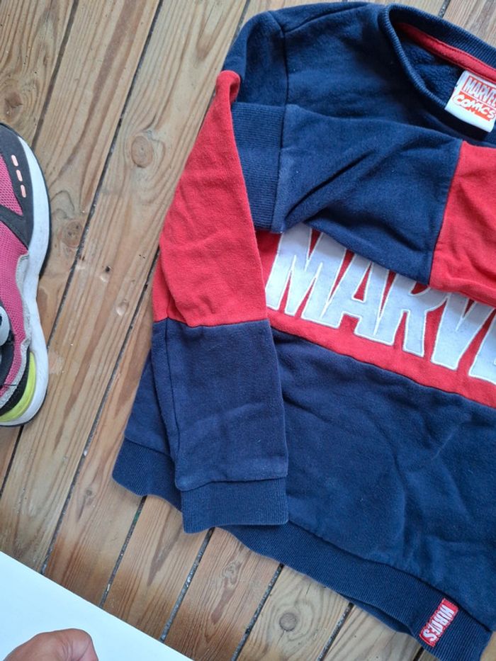 Pull marvel 8 ans - photo numéro 4