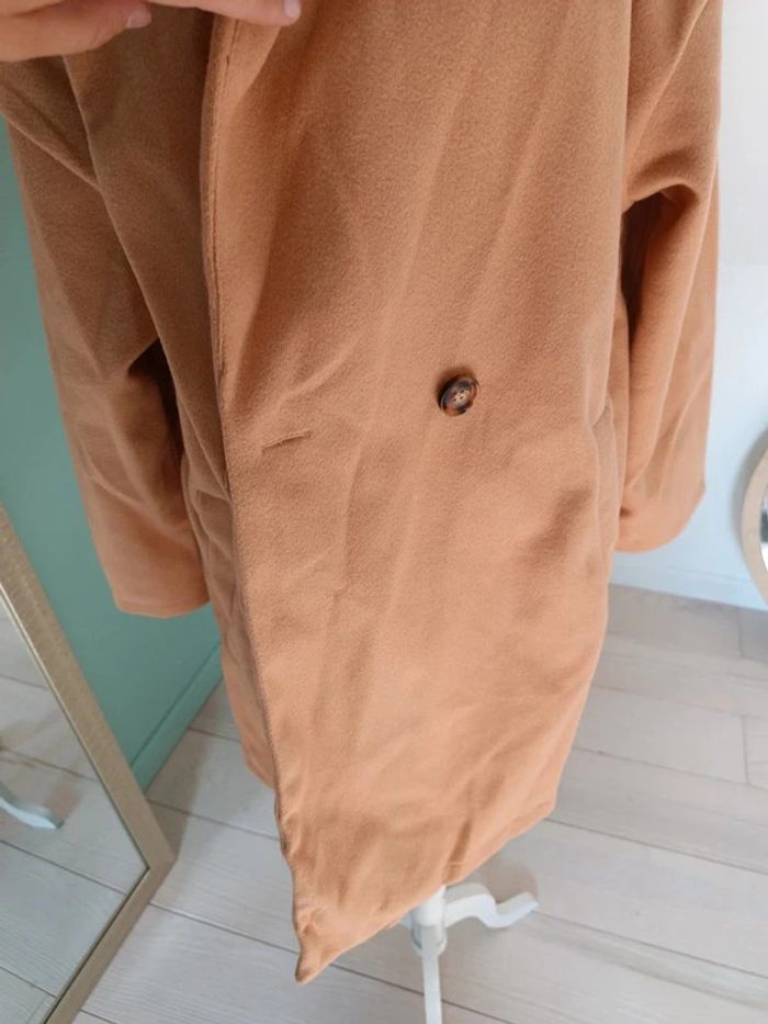 Trench marron mi-saison - photo numéro 3