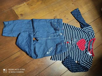 Ensemble haut et Jean