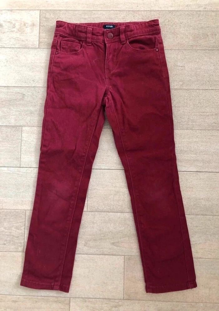 Pantalon fille bordeaux kiabi