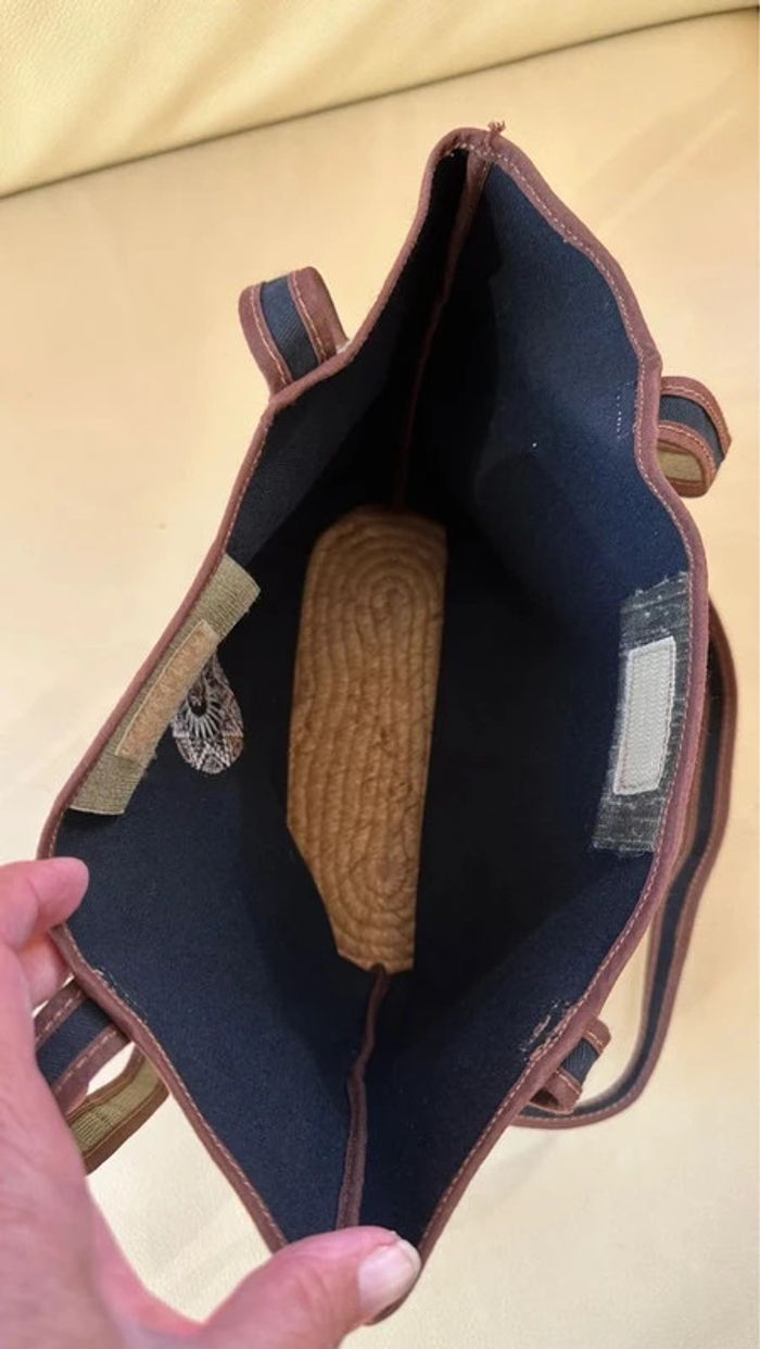 🤩 superbe sac NEUF en tissu et espadrille - photo numéro 6