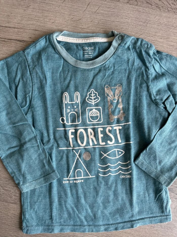 T shirt manches longues 24 mois - photo numéro 2