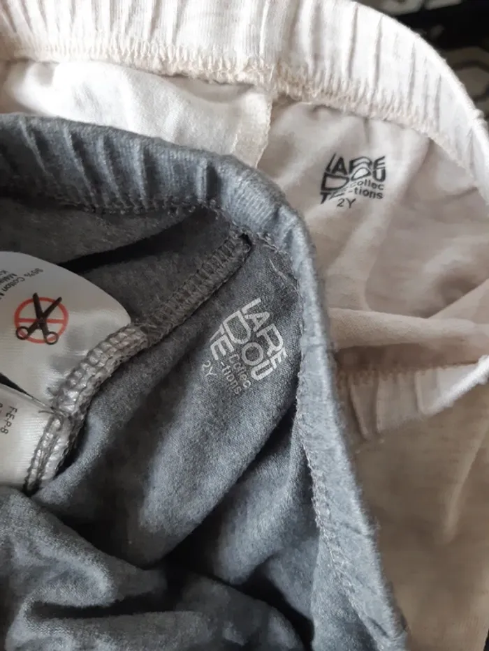 Lot de 2 leggings La Redoute 2 ans - photo numéro 4