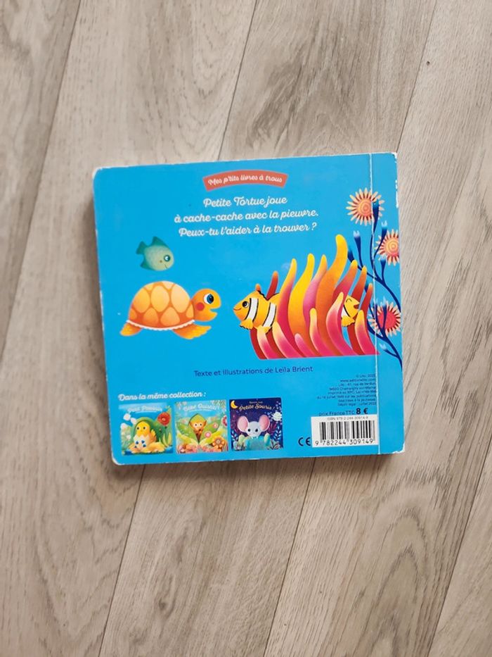 Livre petite tortue joue à cache cache - photo numéro 3
