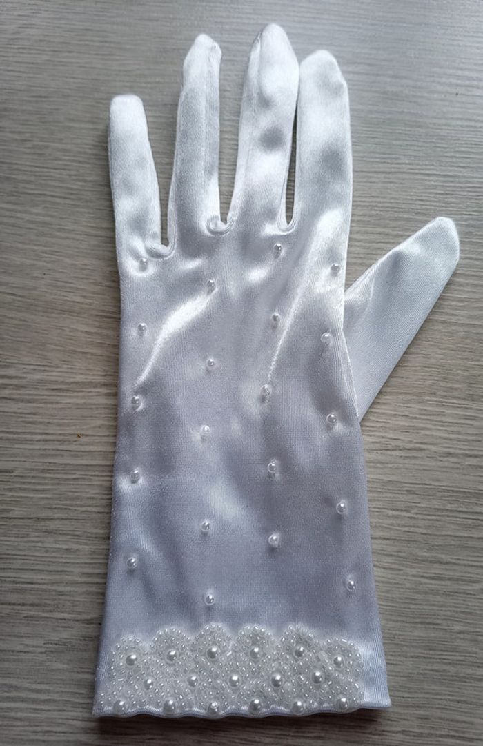 Paire de gants de mariée - photo numéro 3