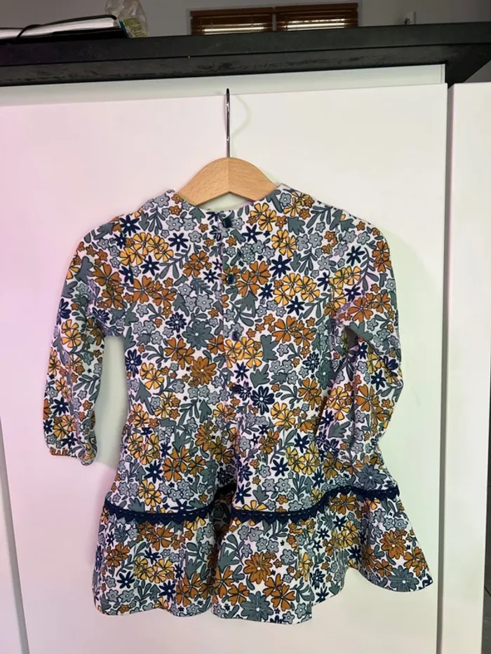 Robe à fleurs fille Plus 18mois - photo numéro 3