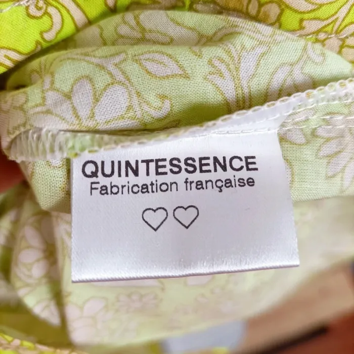 Blouse Maëlis fleurs de Galapagos – Quintessence – Taille S A677 - photo numéro 10