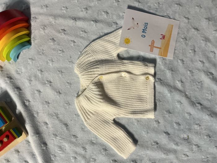 brassière blanc mixte ouverture totale naissance - photo numéro 2