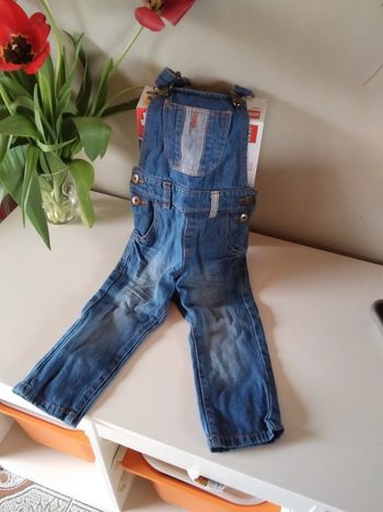 Salopette jeans 18 mois